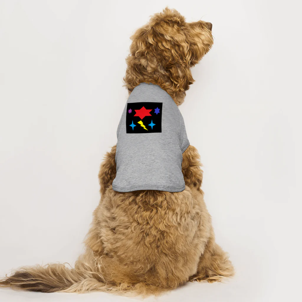 ペンライトの暗闇の妖精 Dog T-shirt