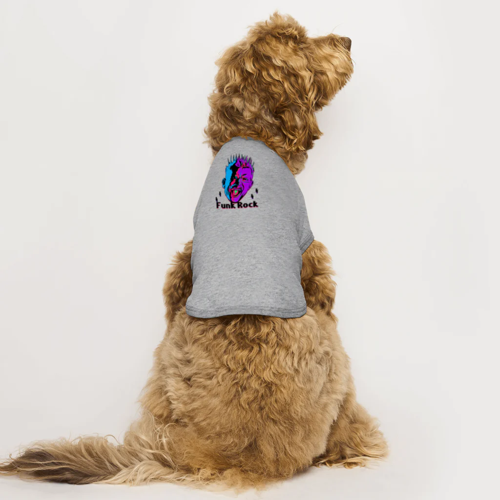 YASUHIRO DESIGNのふぁんくろっく Dog T-shirt