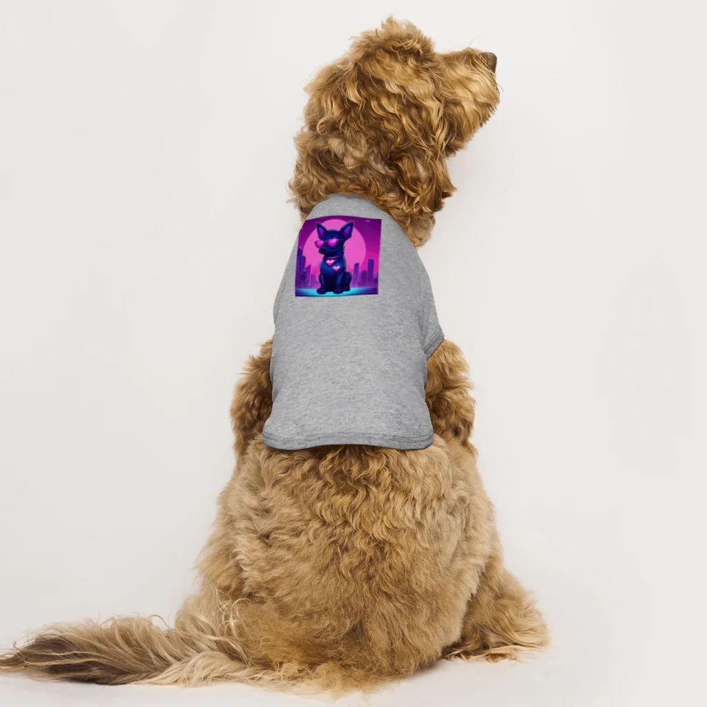 k-famのファッションドッグ・ピンク Dog T-shirt