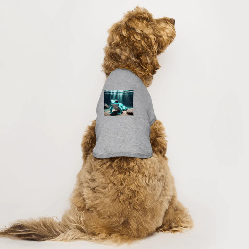 人魚の夢の新種発見ヤドクガエル Dog T-shirt