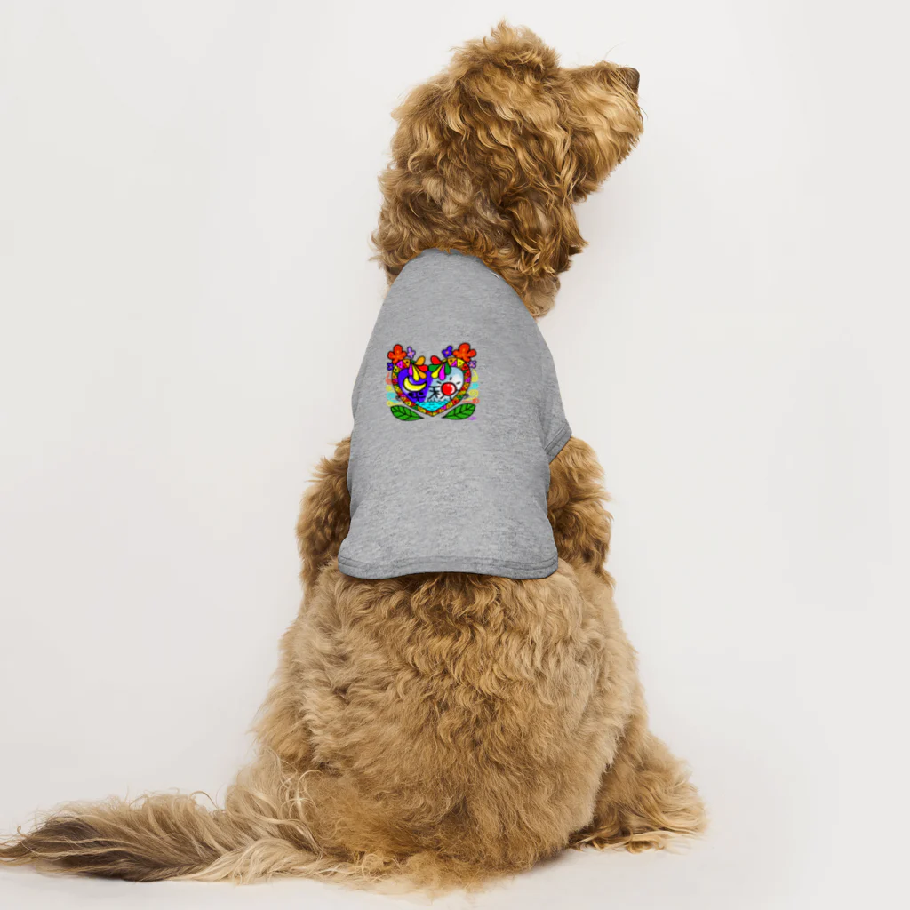 hatoyuのEのHei和 Dog T-shirt