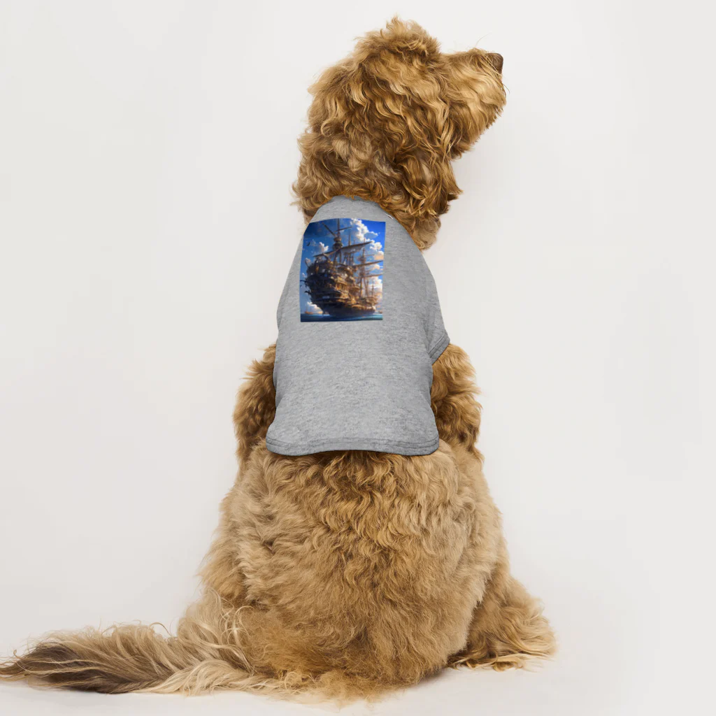 AQUAMETAVERSEの海賊船　なでしこ1478 Dog T-shirt