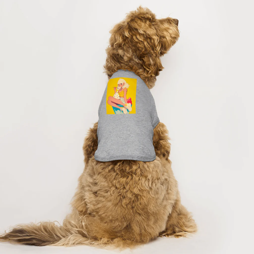 AQUAMETAVERSEのスィーツの誘惑　Hime  2530 Dog T-shirt