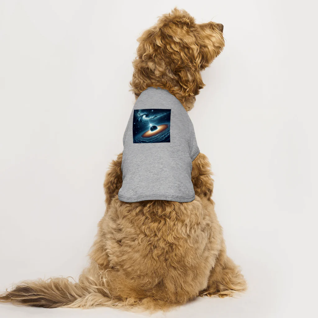 takao89の幻想的な宇宙 Dog T-shirt