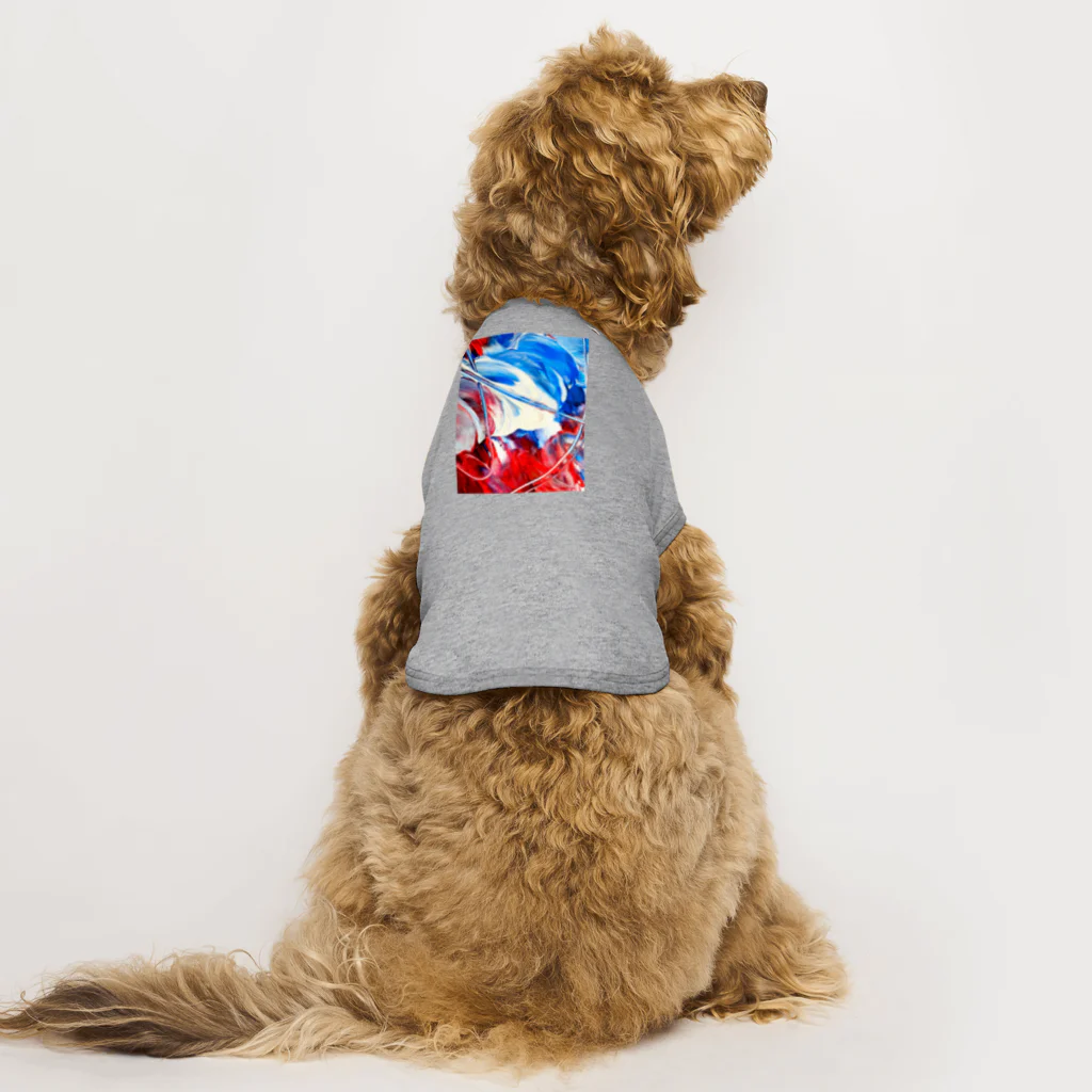 atelier_lapislazuliの未知の海 Dog T-shirt