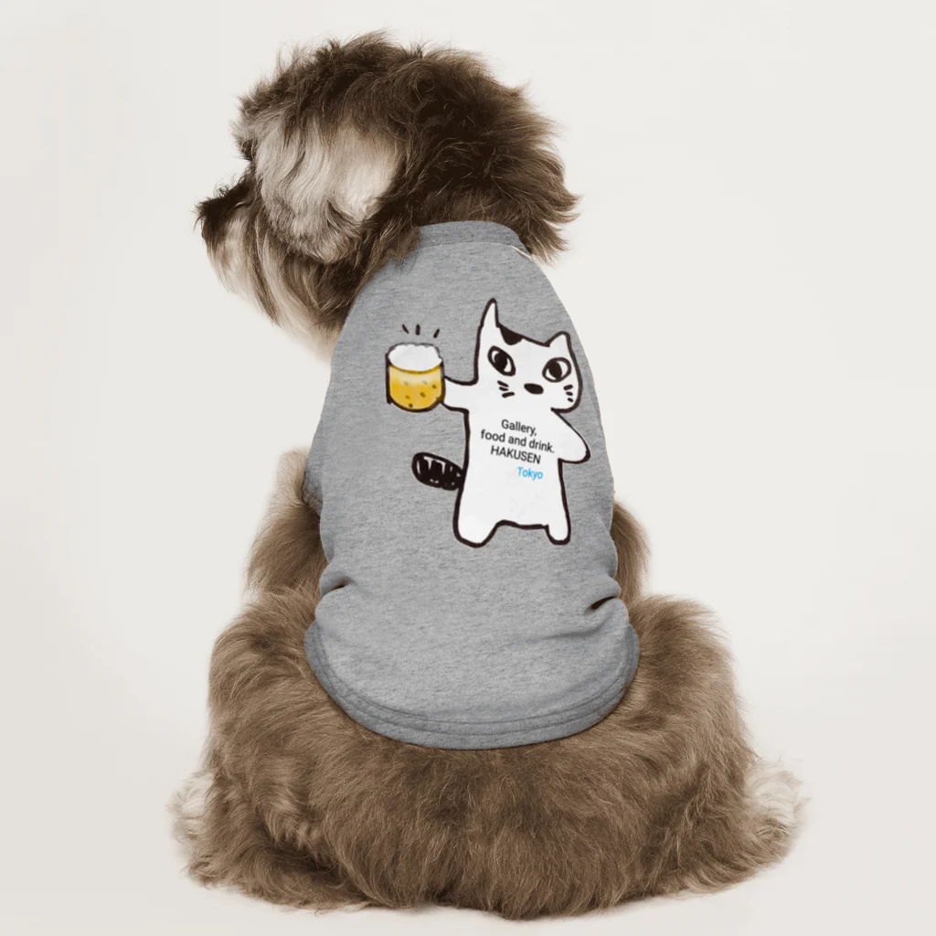 ギャラリーとお料理とお酒　はくせんのにゃんたろ第三弾 Dog T-shirt