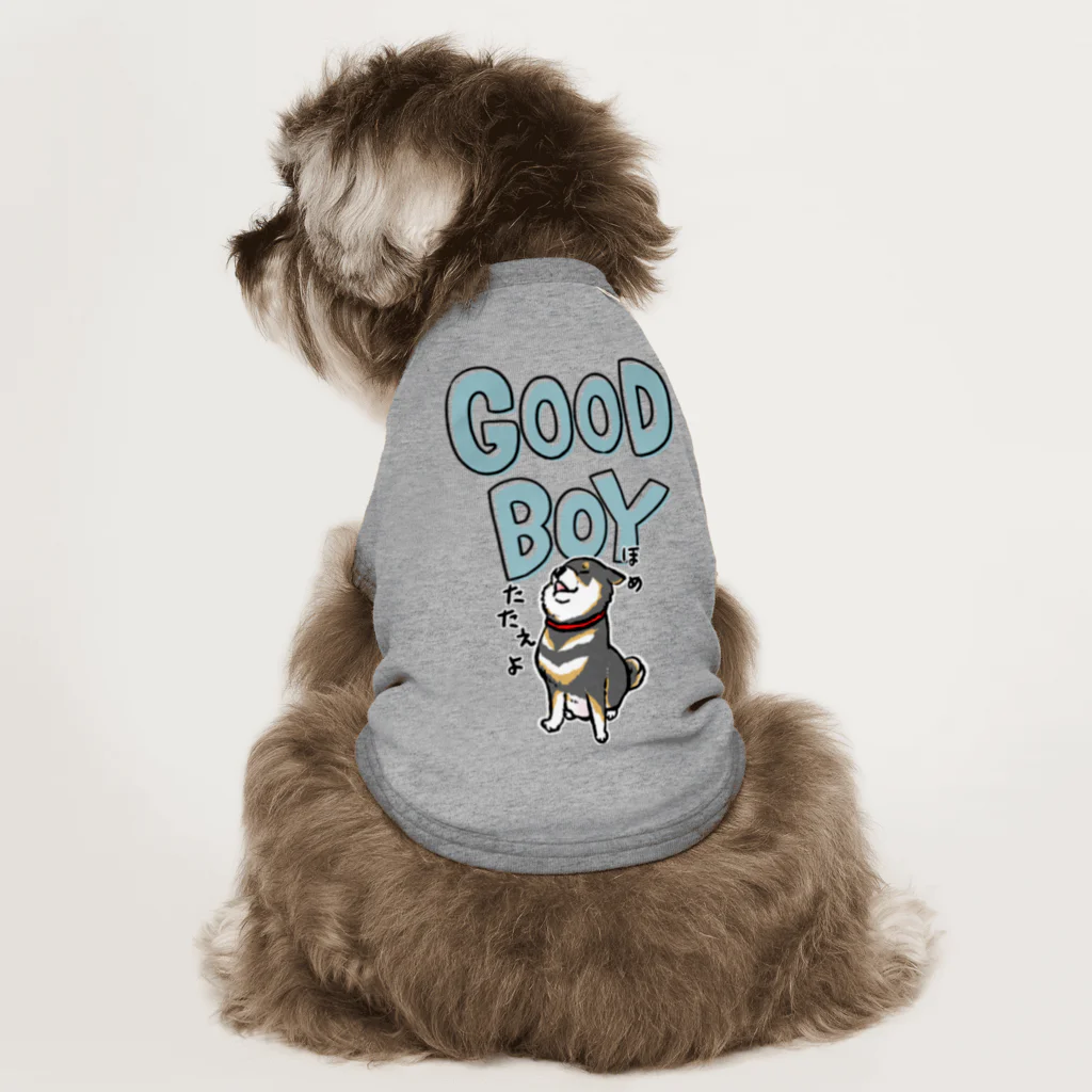 真希ナルセ（マキナル）のGOOD BOY（黒柴） Dog T-shirt