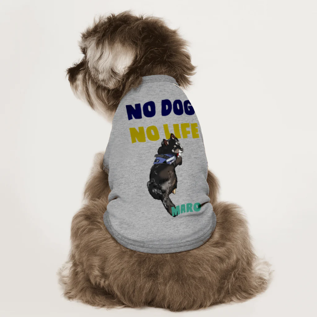 テテオリジナルのうしろ姿シリーズ まろちゃん Dog T-shirt