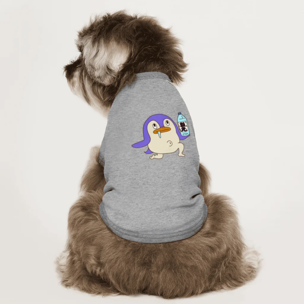 YAMAMOTO-NO-UMAMIの山本ペンギン ドッグTシャツ