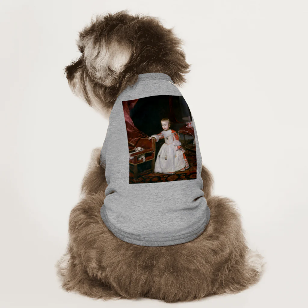 世界美術商店の皇太子フェリペ・プロスぺロの肖像 / Portrait of Prince Philip Prospero Dog T-shirt