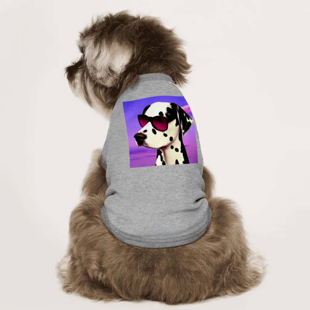 miekoriのsunglasses dog Dog T-shirt