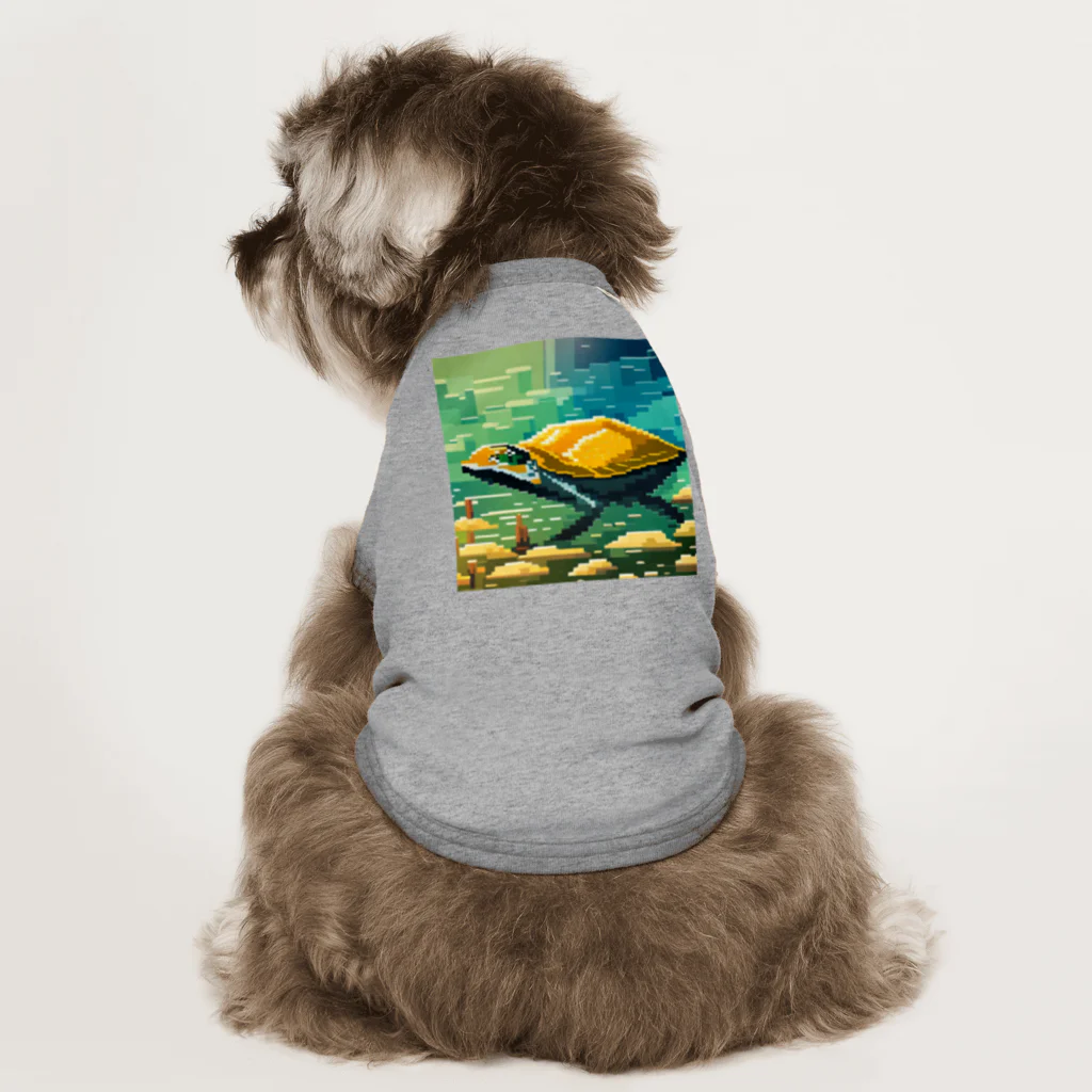 ワンダーワールド・ワンストップのドット柄の生物 ドッグTシャツ