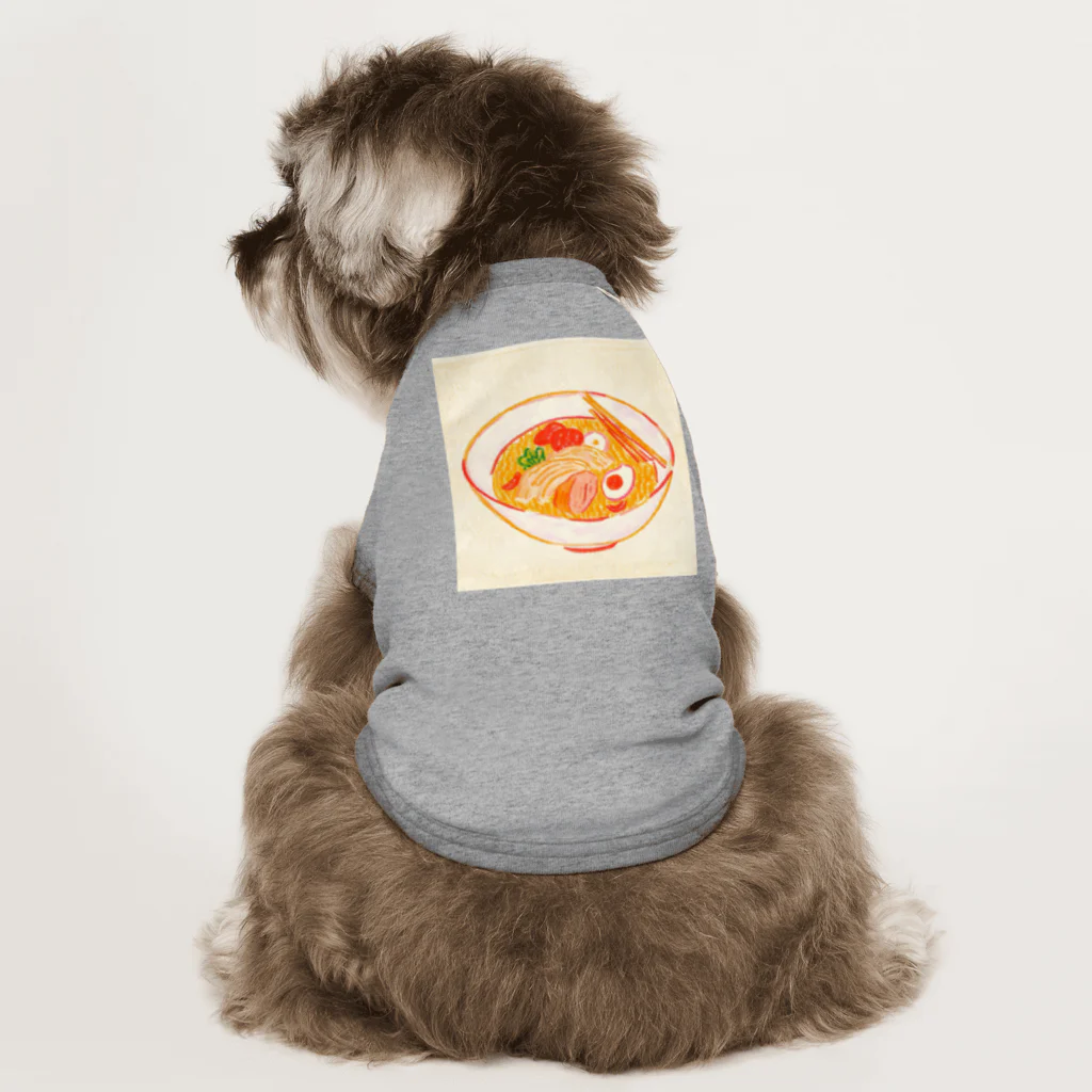 N氏のデザイン倉庫(Mr. N's Design Warehouse)の昭和のラーメン Dog T-shirt