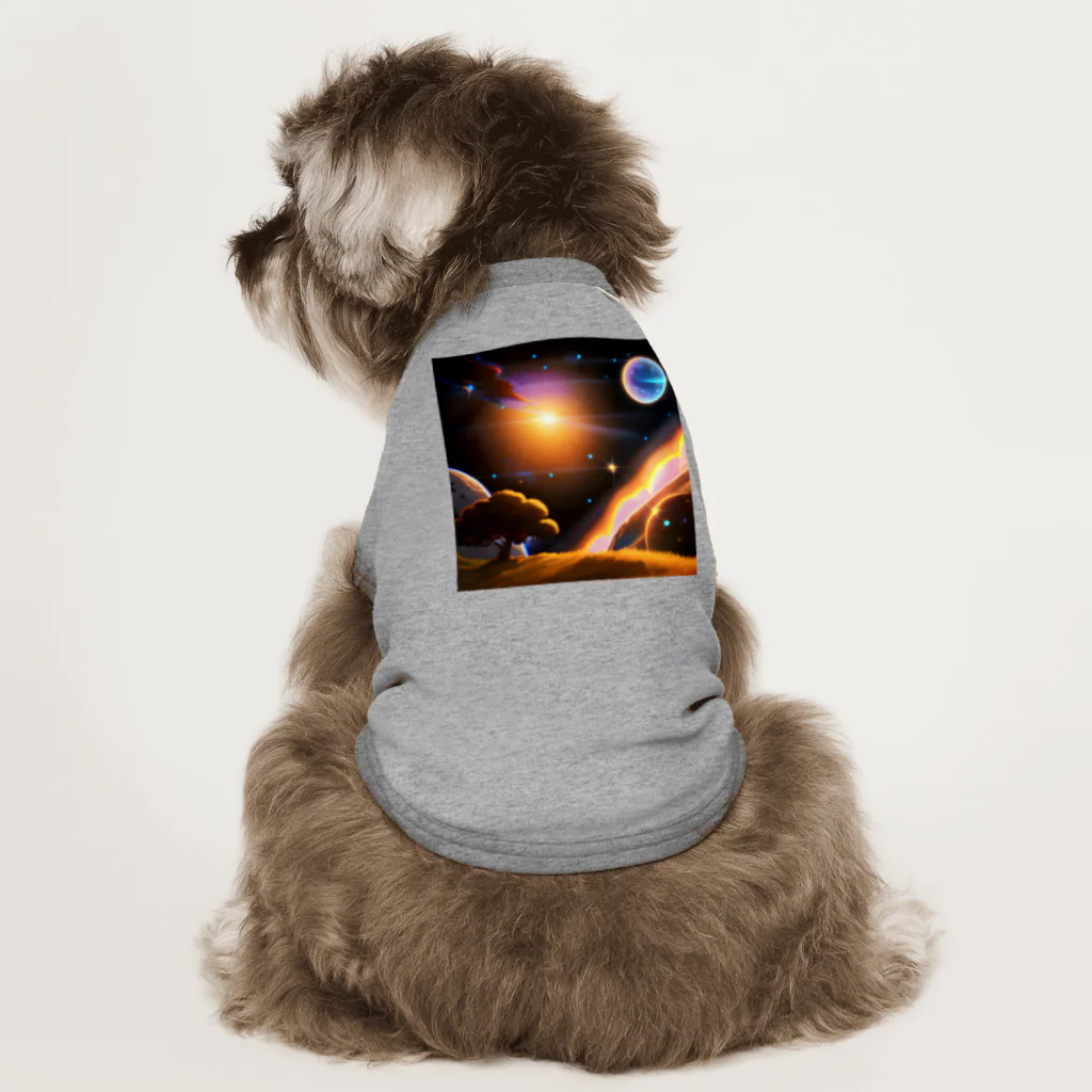 Ruru100のGALAXY ドッグTシャツ