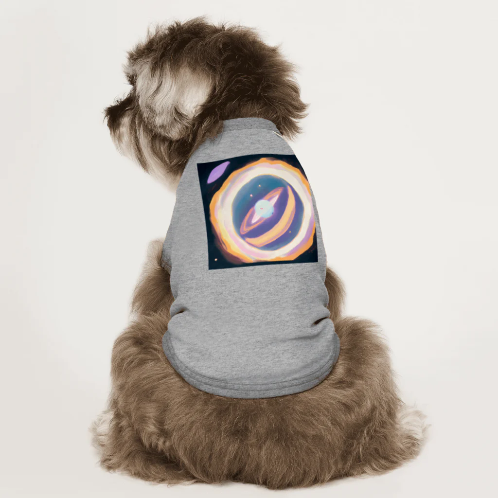 Ruru100のGALAXY Dog T-shirt