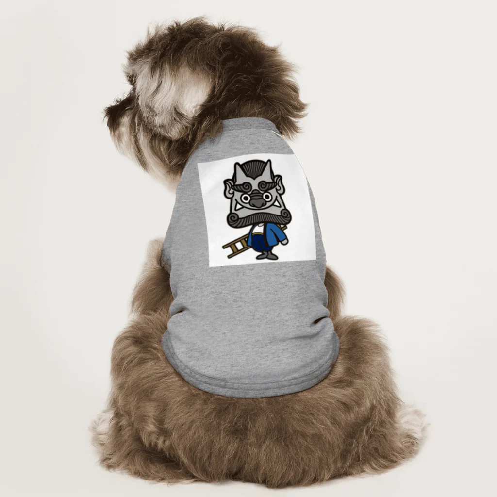 おててのどうぶつえんの鬼瓦くん Dog T-shirt