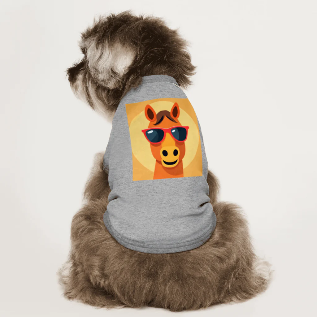 DAIMAZIN ～大魔神～のサングラスとヒヒー君・セカンド Dog T-shirt