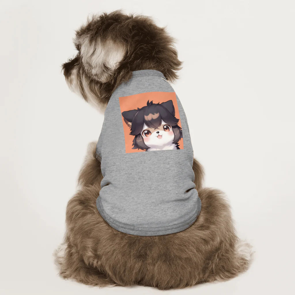 イーズのミックス犬ポッキー ドッグTシャツ