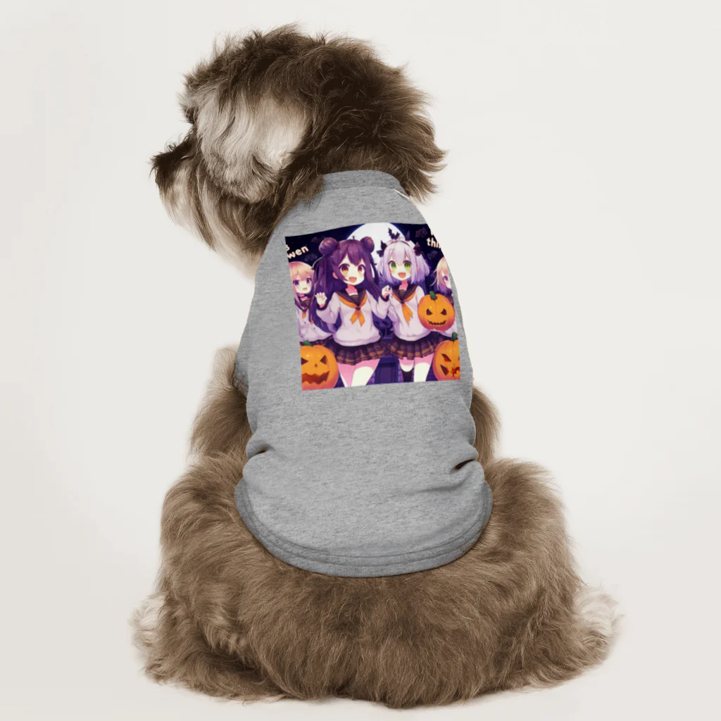 anazawaの毎日がハロウィンパーティ! Dog T-shirt