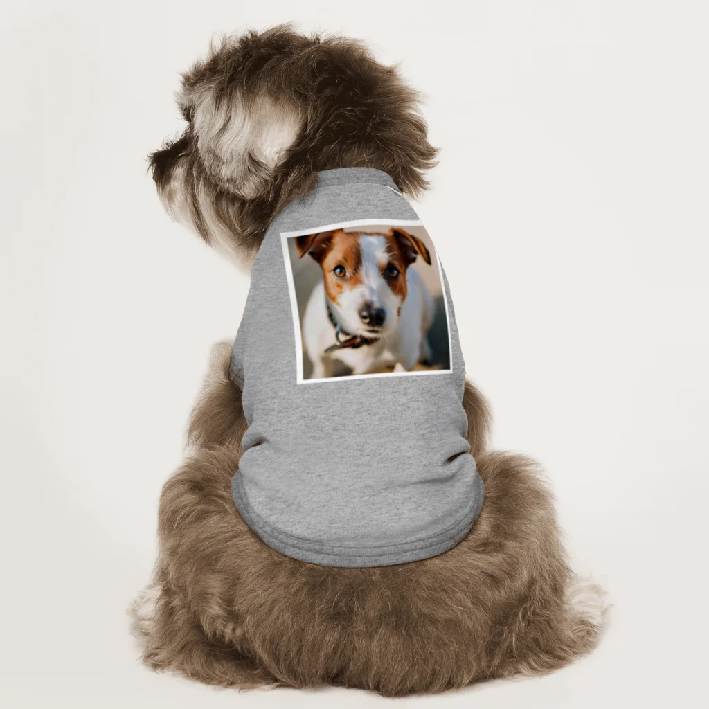 n_mam_mamのジャックラッセルテリアグッズ Dog T-shirt