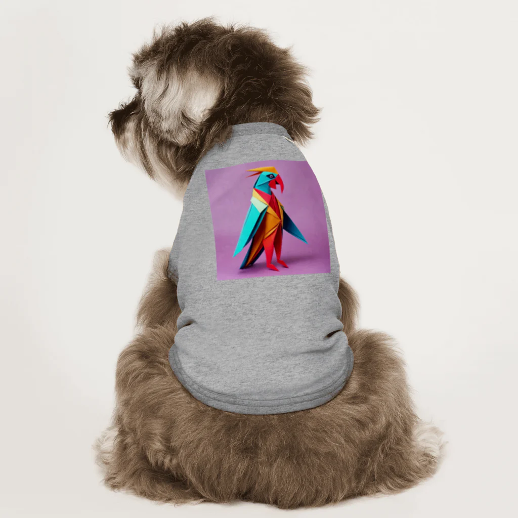 SUNAPPYのオウムの新しいファッションデザイナー Dog T-shirt