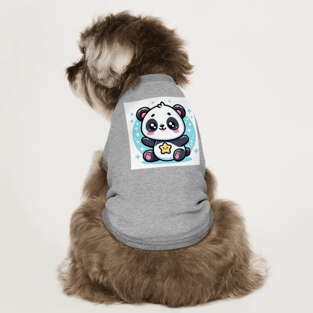 星パンダショップのきらきら星パンダ Dog T-shirt