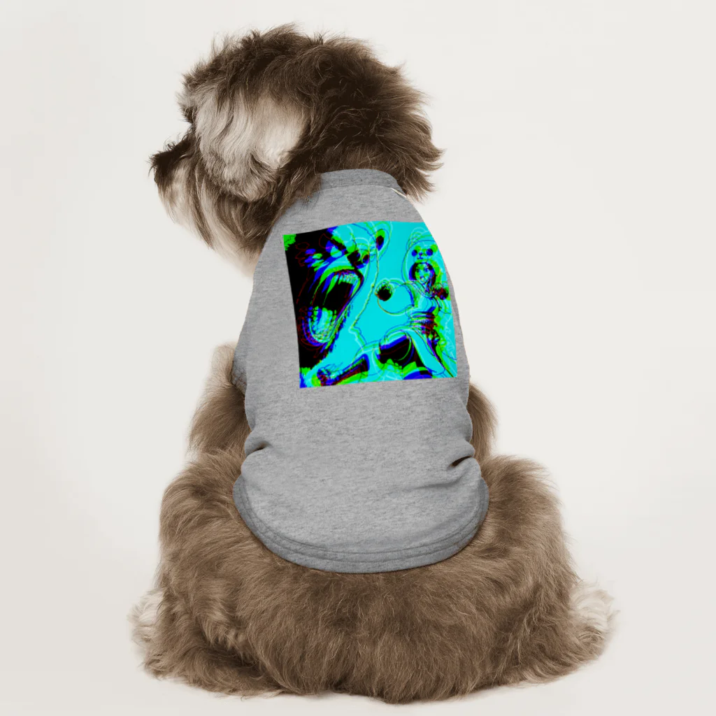 moon_takuanのKigurumi Senshi Kumando vs. Bear Monster3 Dog T-shirt