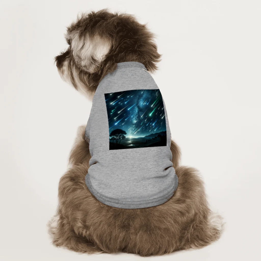 daruman77の流星群 Dog T-shirt