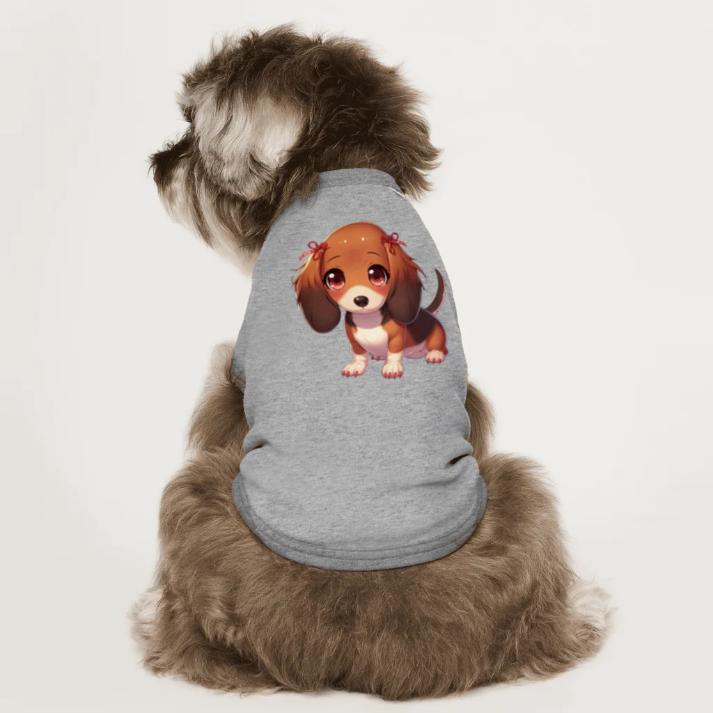 Dog Selectionのミニチュアダックス　女の子　アイテム Dog T-shirt