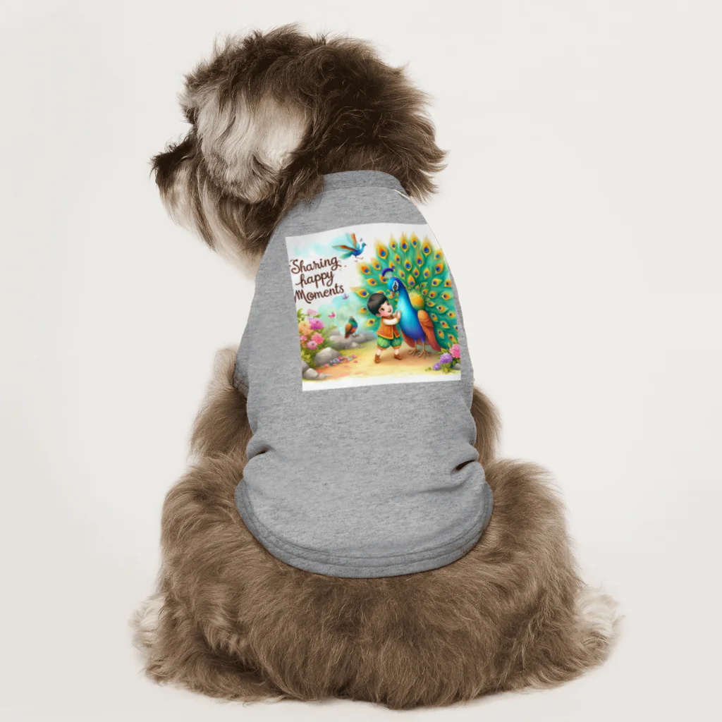 J-Peacockのイメージディスクリプション Dog T-shirt