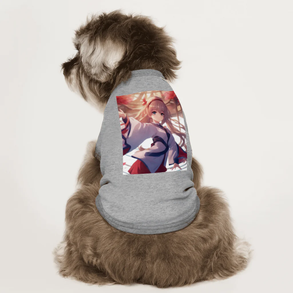 ノートニーの和装アニメ Dog T-shirt