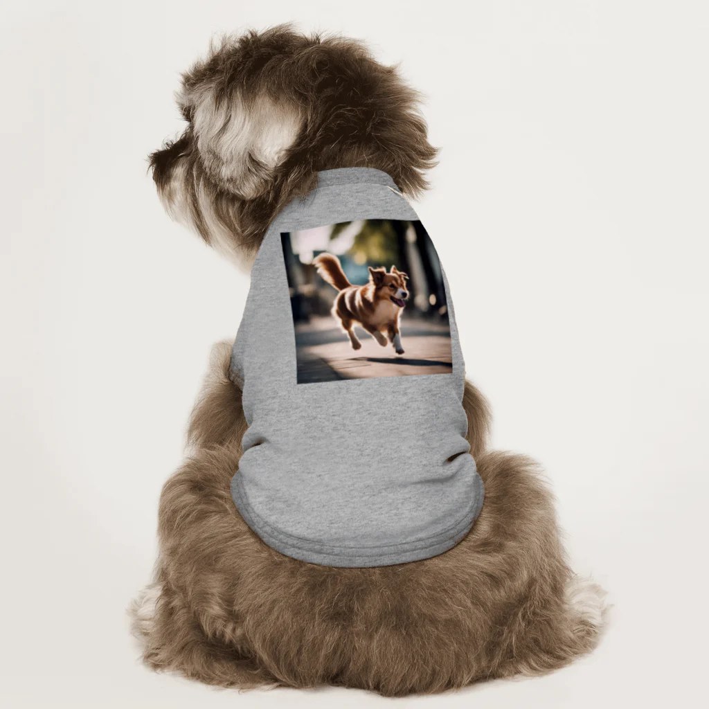 ★動物ショップ・kou2020★の犬⑩ ドッグTシャツ
