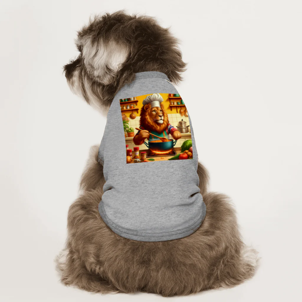 Blissful_Beastsのカレーライオン Dog T-shirt