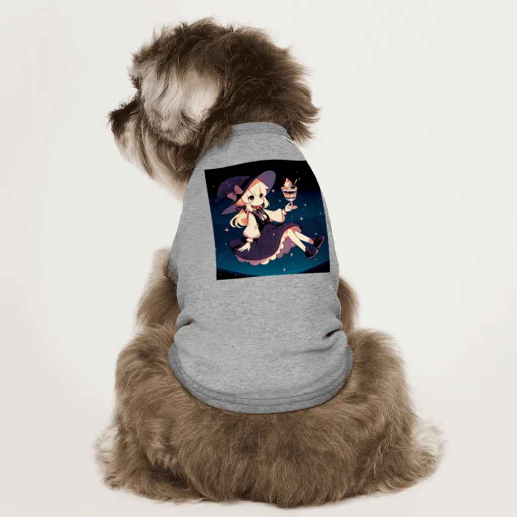 Osama_EACafeのパルフェちゃん（夜） Dog T-shirt