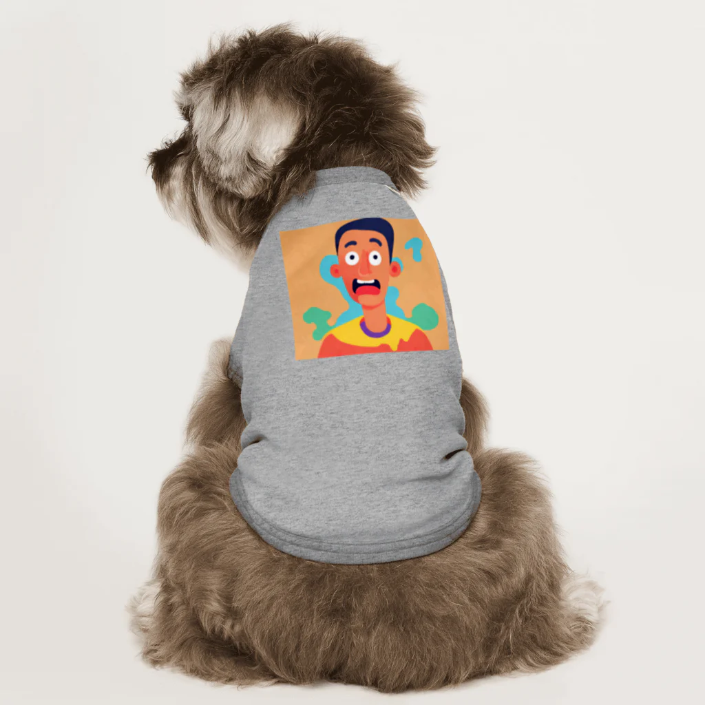 JINPACHIの理知的な男 Dog T-shirt