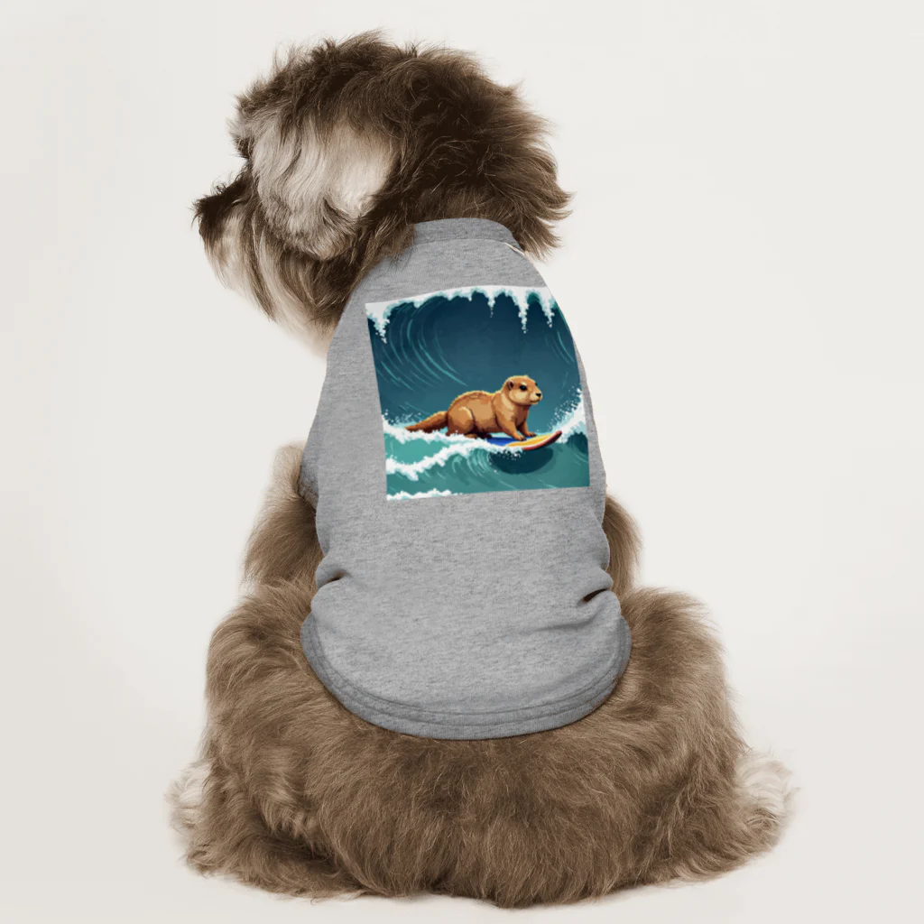 らんてき！のSurfin！プレーリードッグ ドッグTシャツ