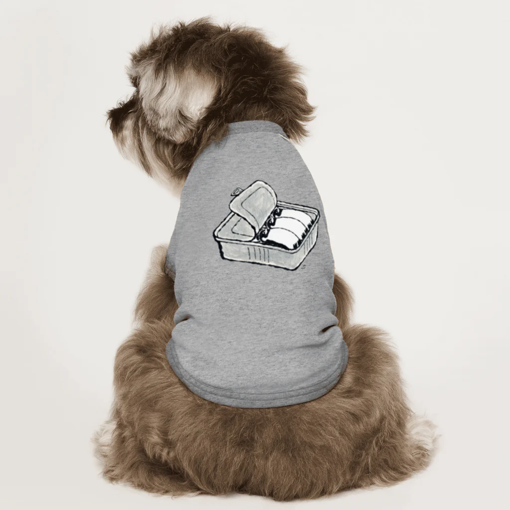 サトウノリコ*のペンギンCAN Dog T-shirt