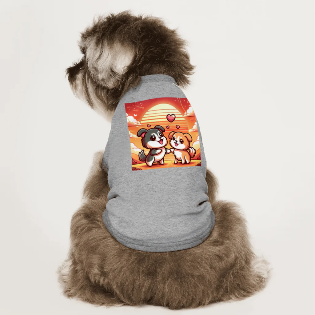 ninja-1r1iEk3wKIBQの夕らぶ Dog T-shirt