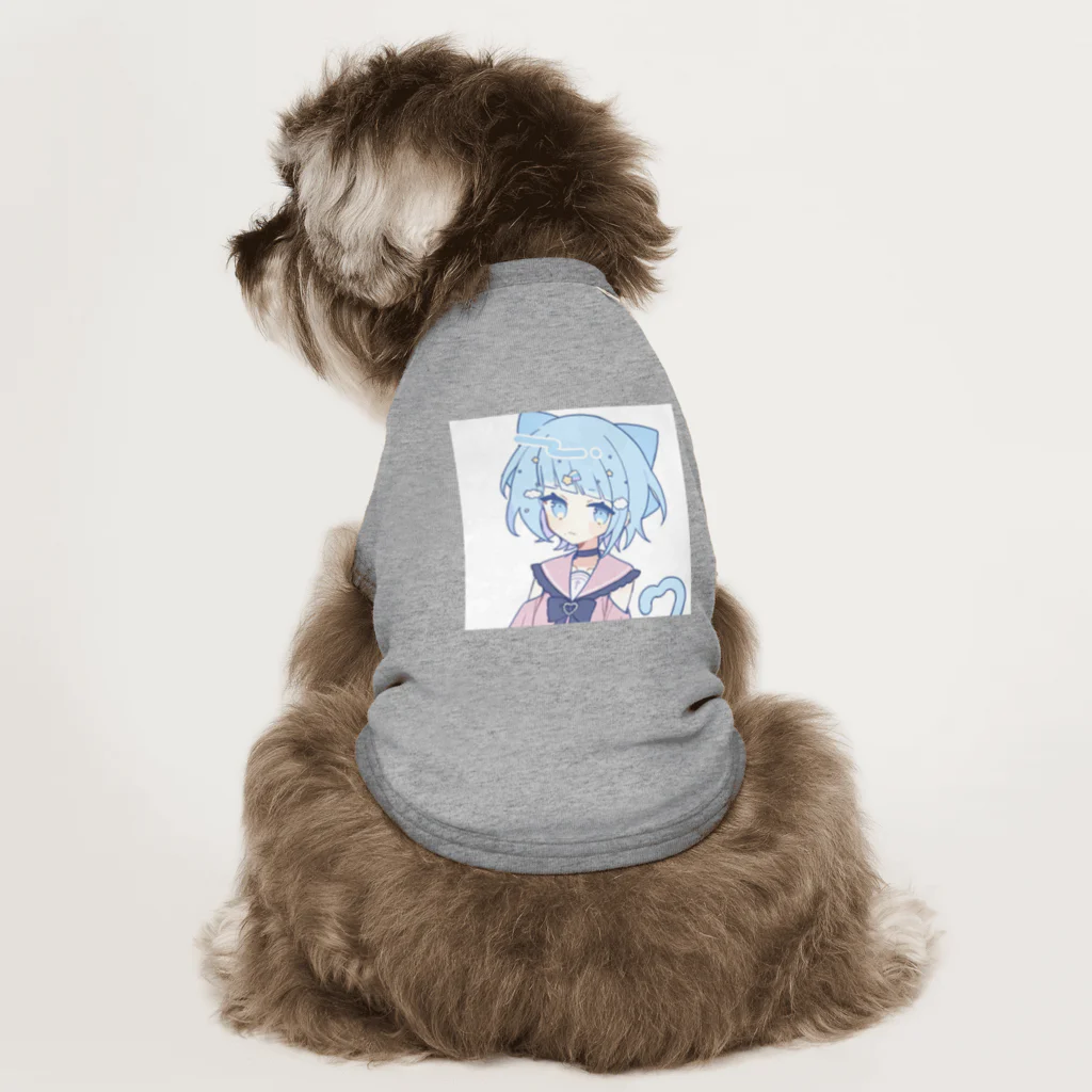 猫耳少女のジュピア ドッグTシャツ