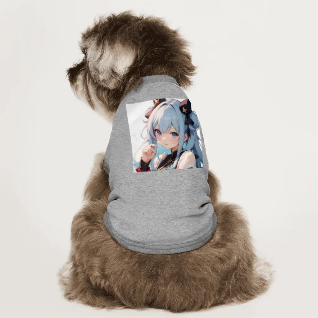 hazukimikanのあおにゃん Dog T-shirt