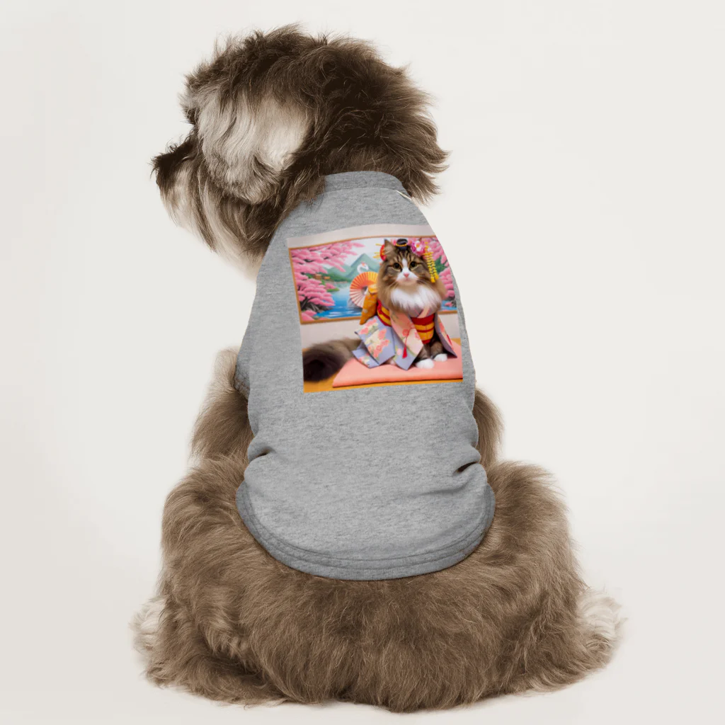 sophie138の舞妓ネコおにゃん Dog T-shirt