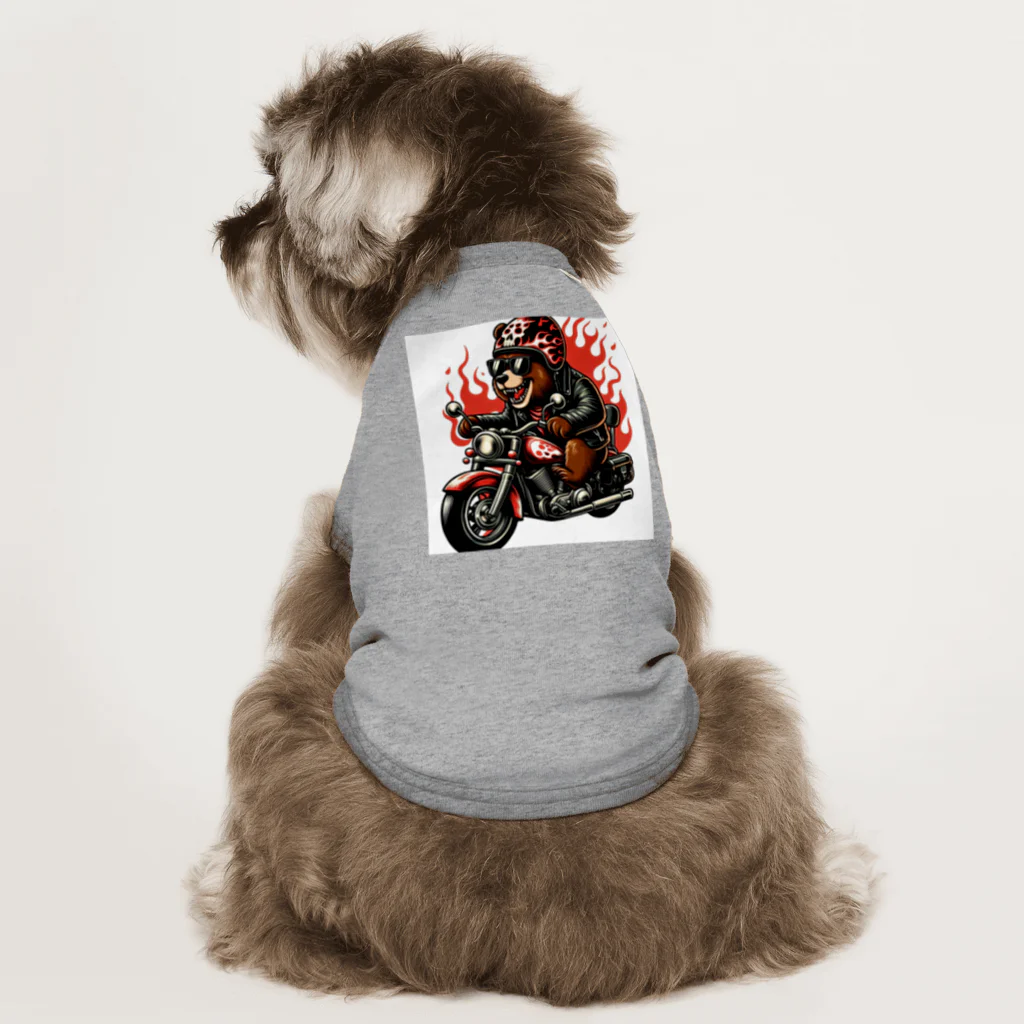 kuma-bikerのKuma.Biker ドッグTシャツ