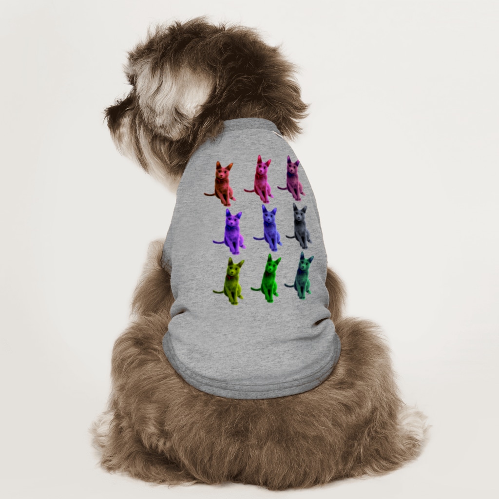 Vermeer-ふぇるめーるのふぇるくん　からふる！ Dog T-shirt