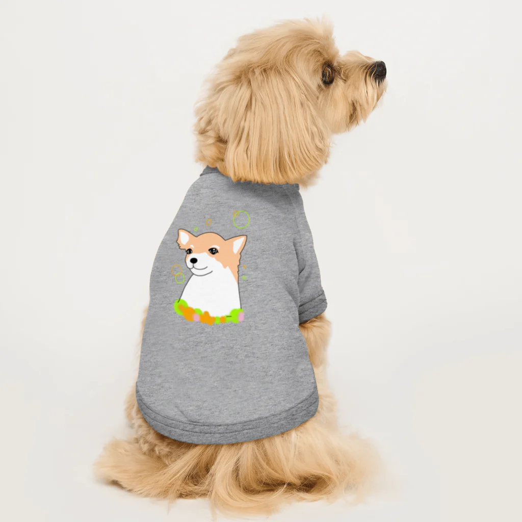 greetenのチワワ癒し犬 Dog T-shirt