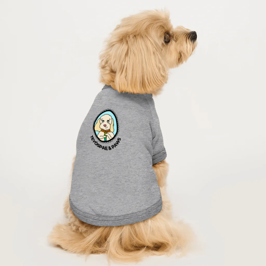 TEYÖSPAE & PAWSのサムちゃん Dog T-shirt