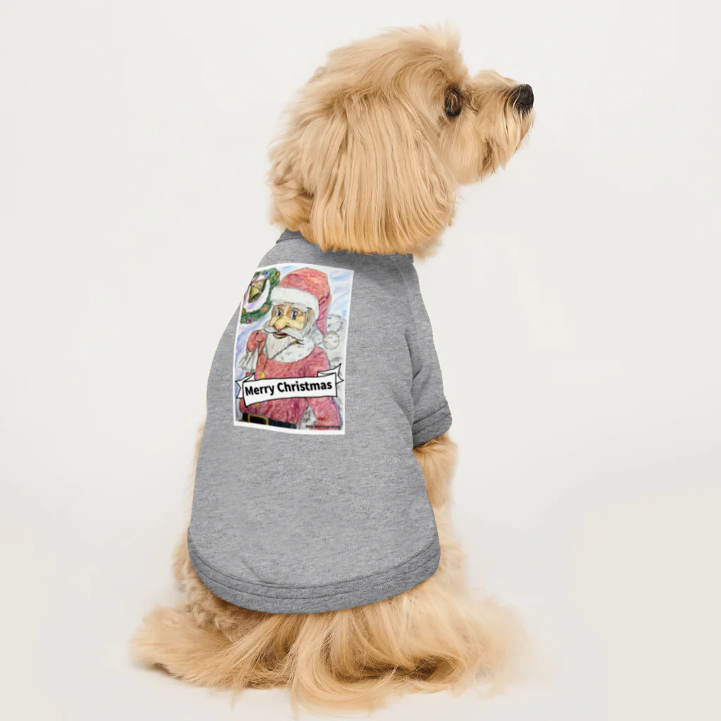 non-biri Inspirationのサンタさんです。 Dog T-shirt