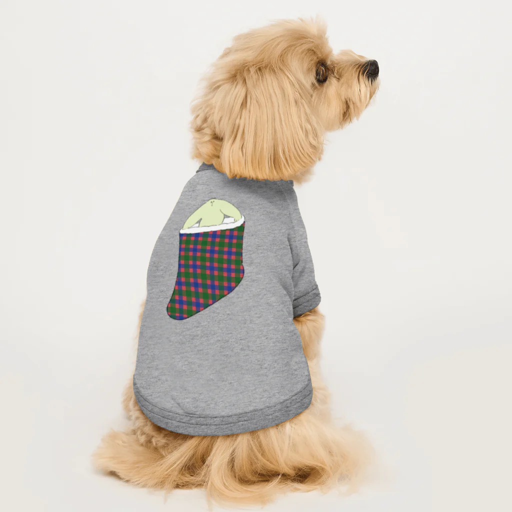 boorichanのイエティ、靴下からこんにちは Dog T-shirt