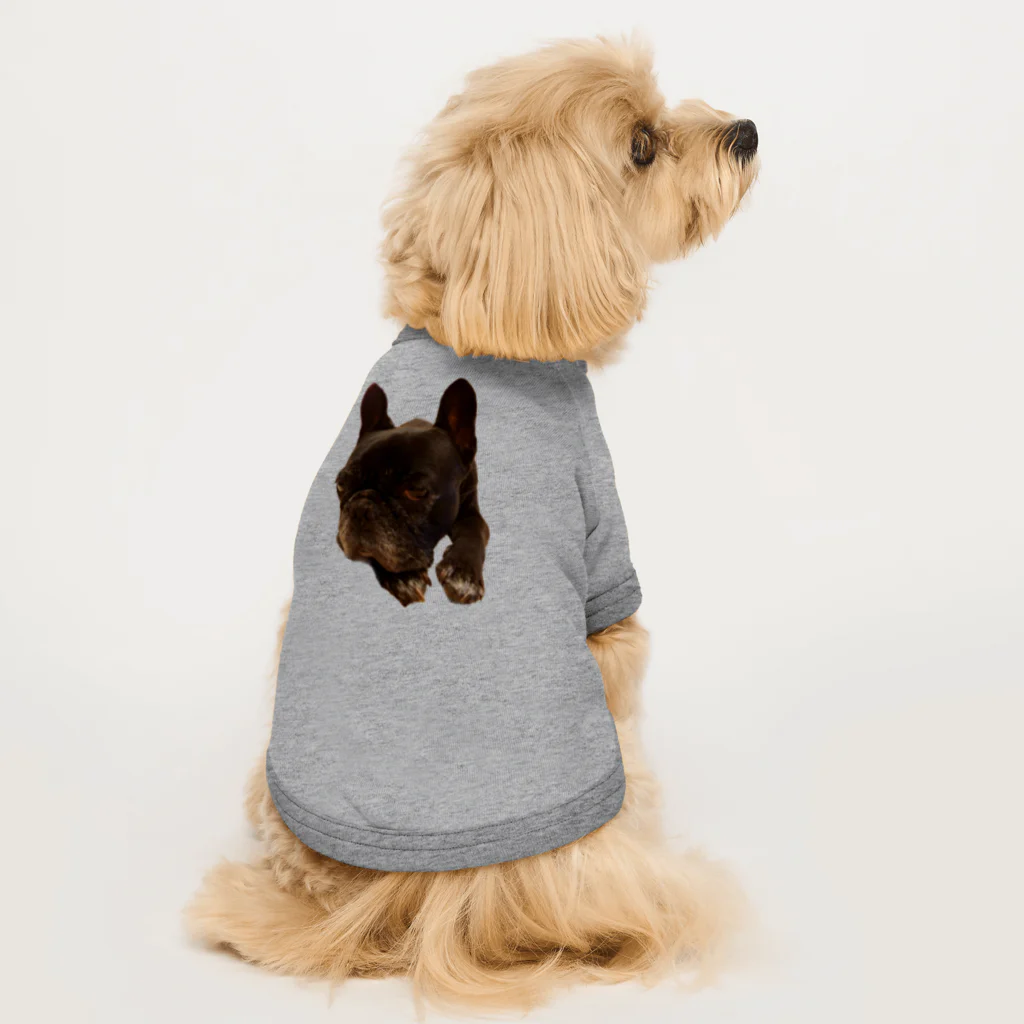 すもものブヒすもも　ねむねむ Dog T-shirt