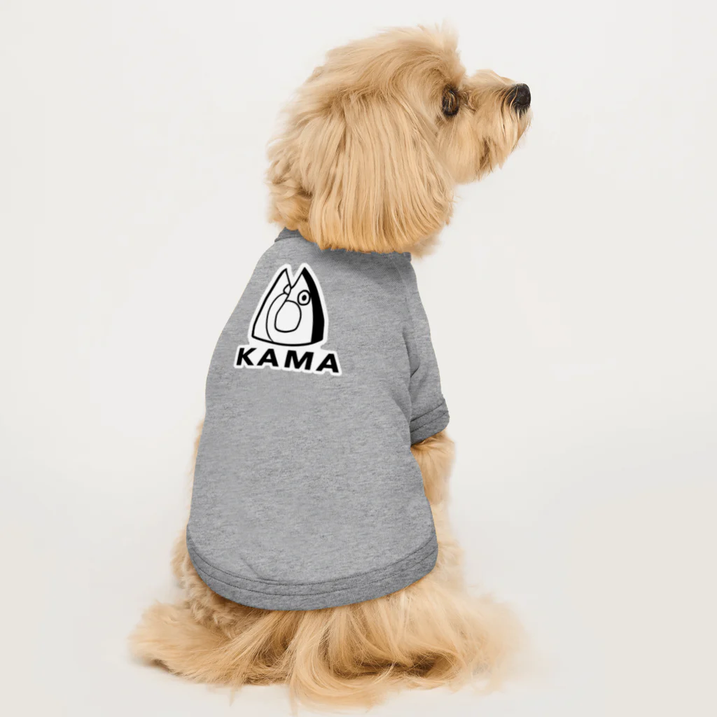 TeaKeyのKAMA ドッグTシャツ