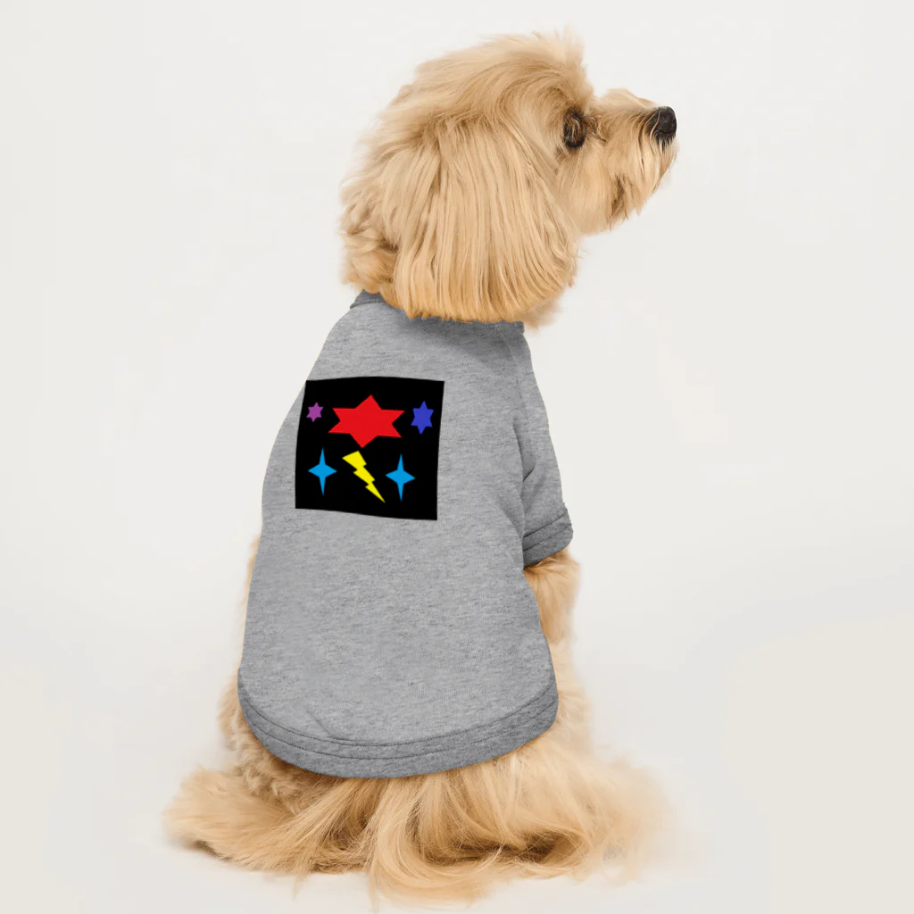 ペンライトの暗闇の妖精 Dog T-shirt